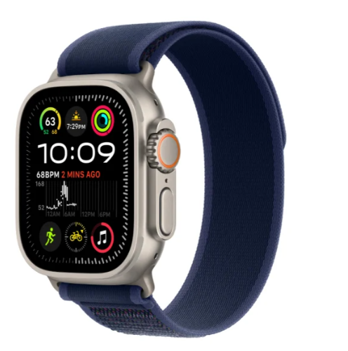 APPLE WATCH ULTRA 2 GPS + CELLULAR 49MM NATURAL TITANIUM CASE WITH BLUE TRAIL LOOP - M/L