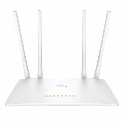 Cudy WR300S 300Mbps 5-Port Wi-Fi 4 Router – White